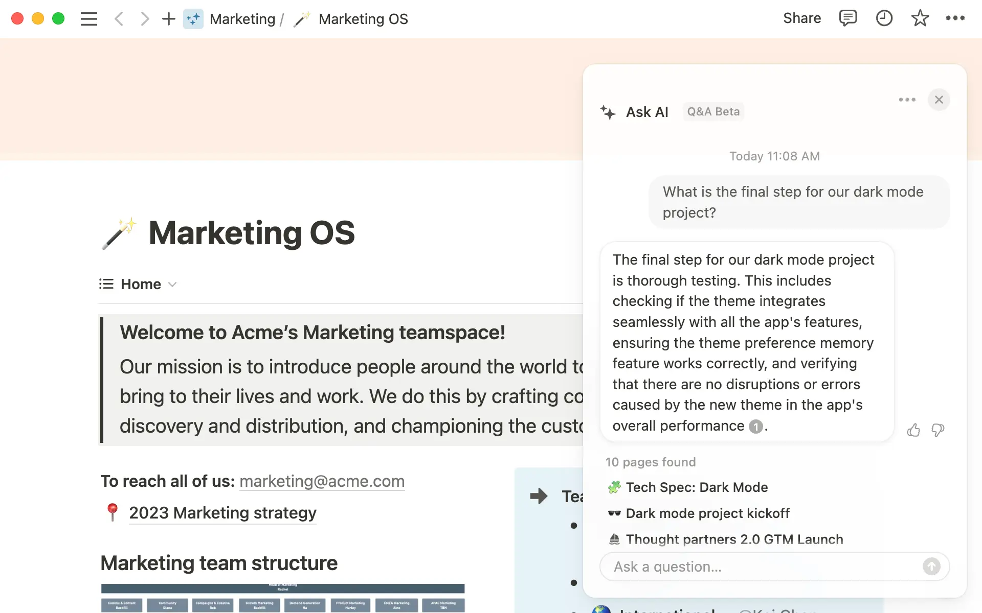 Q&Aが回答を見つける仕組み - hero